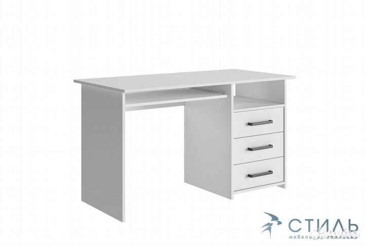 Лик-5 Компьютерный стол ск-6 Белый