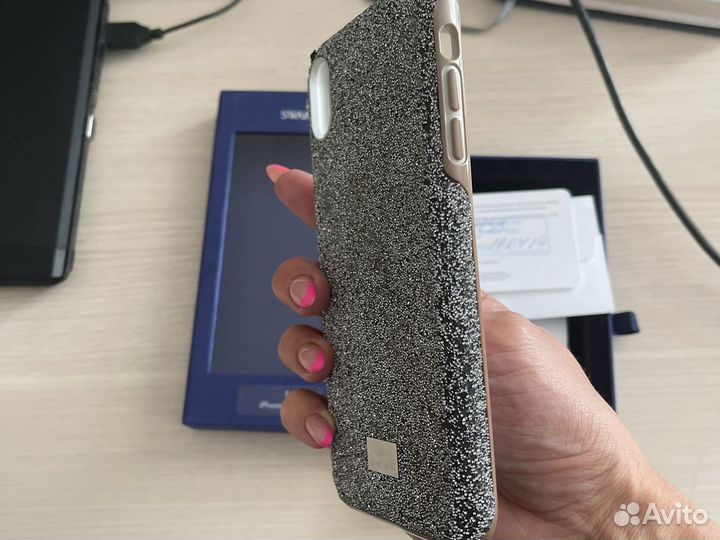 Чехол на iPhone XS max оригинал swarovski