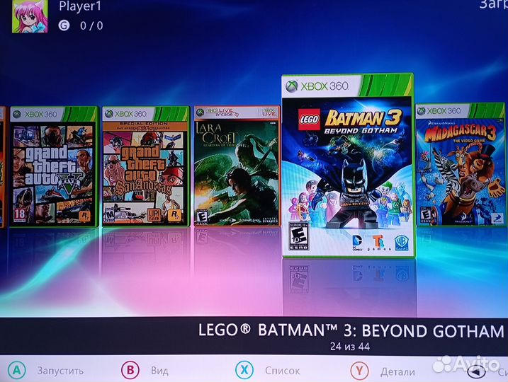 Xbox 360 + 104 игры