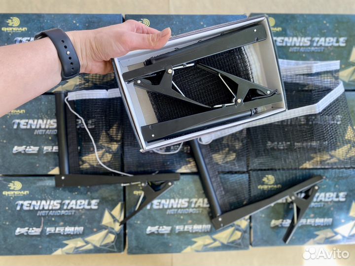 Сетка с креплением для настольного тениса новая