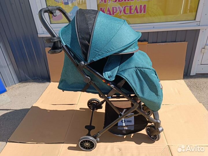 Коляска 7кг прогулочная Teknum чемодан на колёсах