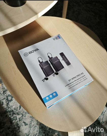 Микрофон Boya BY-WM4 Pro-К6 Black