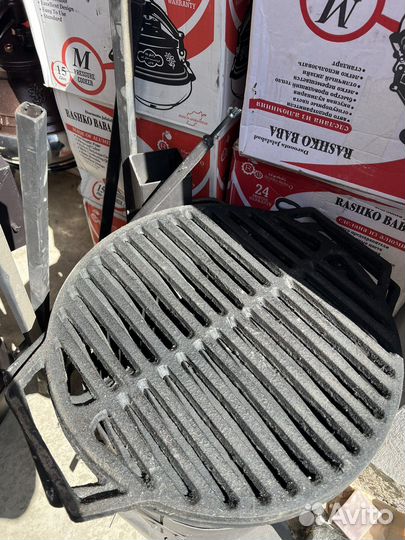 Чугунная решетка гриль