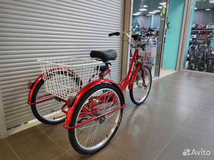 Электрический трехколесный велосипед IZH-bike