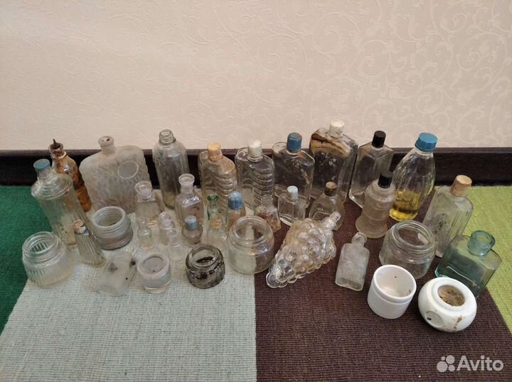 Парфюмерные флаконы Царская Россия и СССР