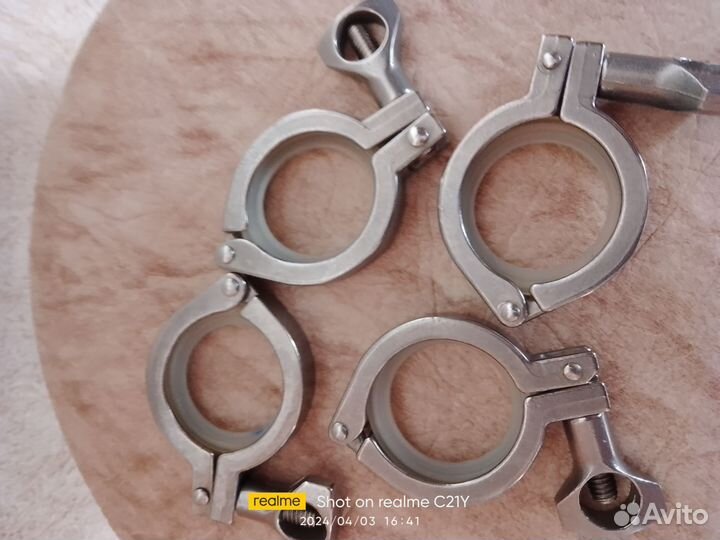 Хомут для клампа с уплотнителем 1,5 дюйма