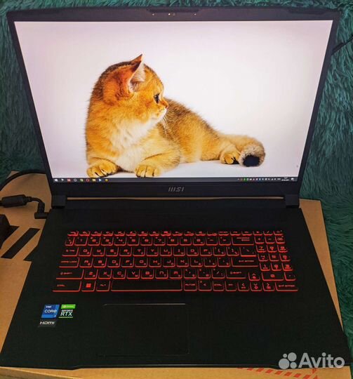Мощный 17.3 игровой ноутбук MSI Katana
