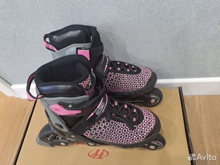 Ролики Tech Team раздвижные 33-36