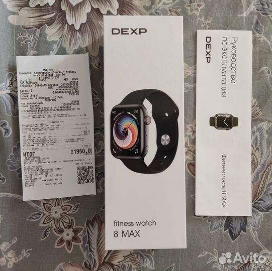 Фитнес часы Dexp 8 Max