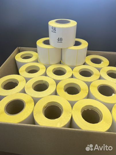 Этикетка термо эко 48шт