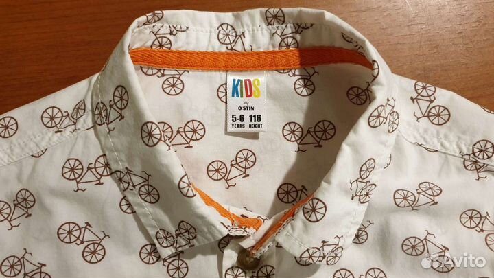 Рубашка х/б, 116см