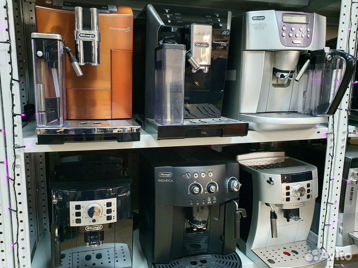 Кофемашины Delonghi б/у с гарантией
