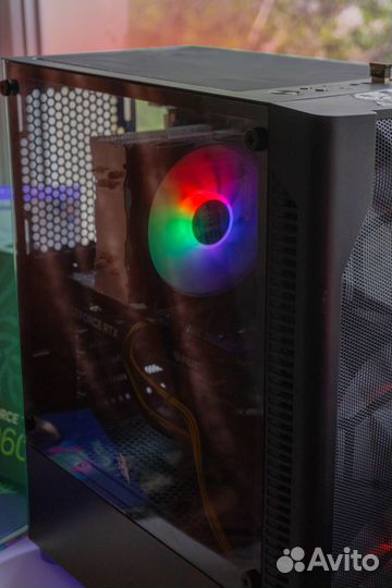 Игровой пк RTX 4060 + Ryzen 7 5700x + 16gb 3733