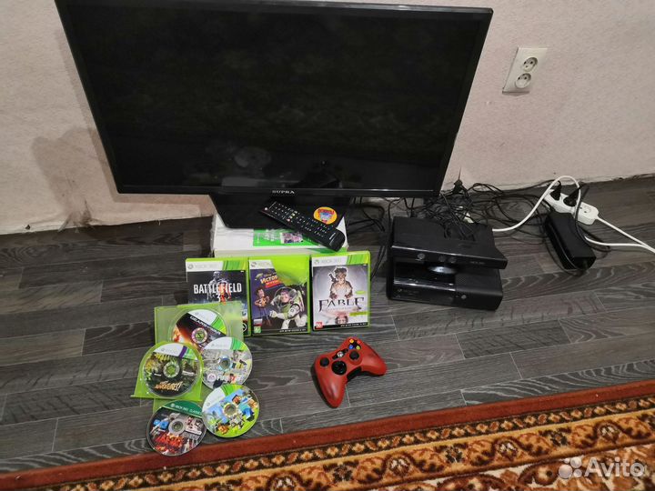 Xbox 360 с кинектом