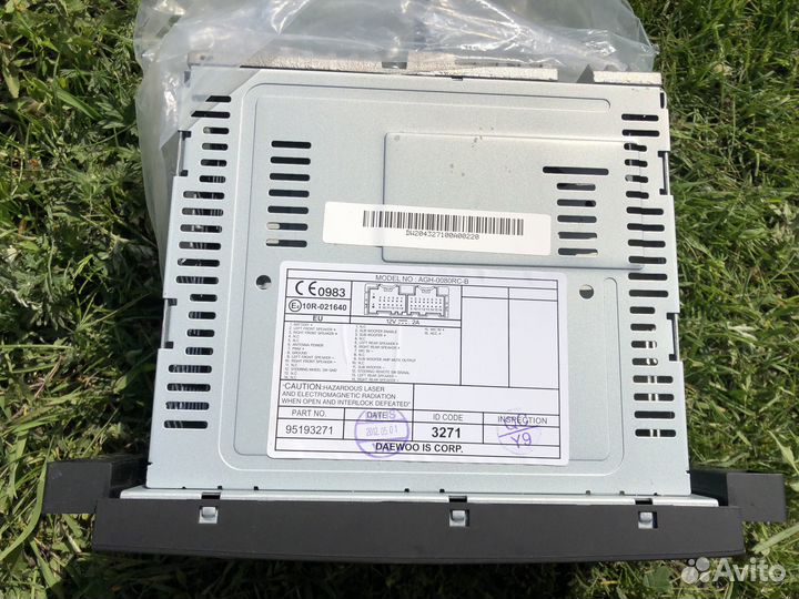 Штатная магнитола Chevrolet Captiva