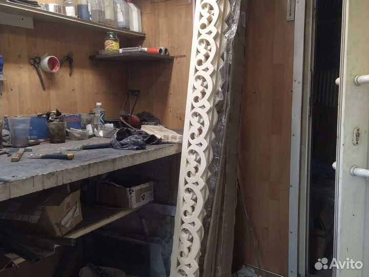 Резной наличник 14 см шириной