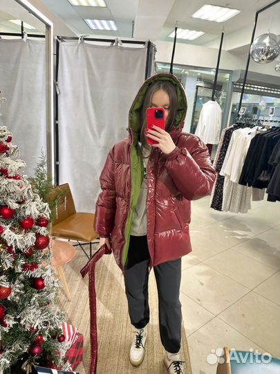 Пуховик зимний женский