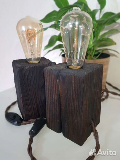 Светильник настольный loft