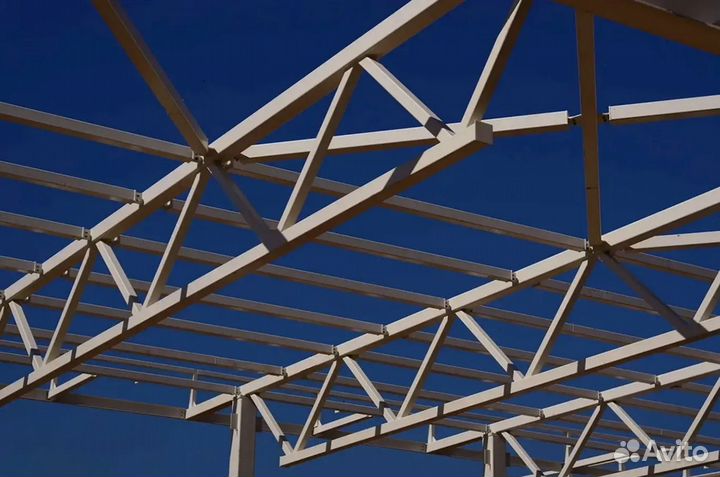 Фермы для навесов, ангаров, теплиц, гаражей