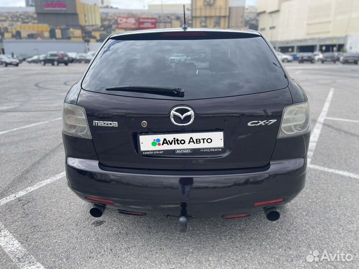Mazda CX-7 2.3 AT, 2007, 197 000 км
