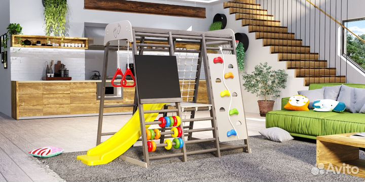 Детская горка для дома