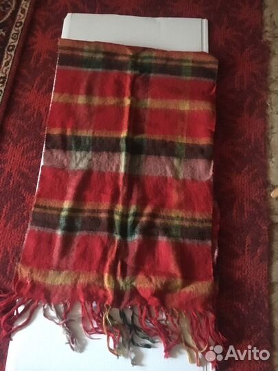 Мужской шарф шерсть