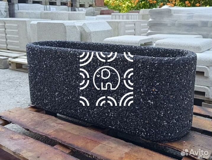 Вазон бетонный сицилия напрямую с цеха