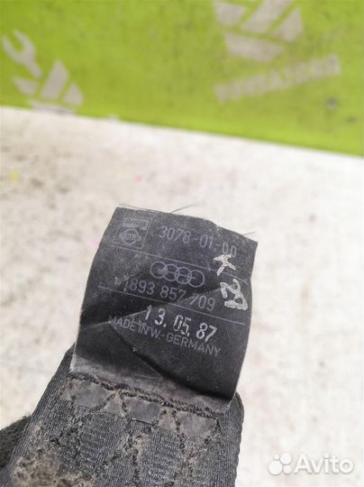 Ремень безопасности Ауди 80 90 Б3