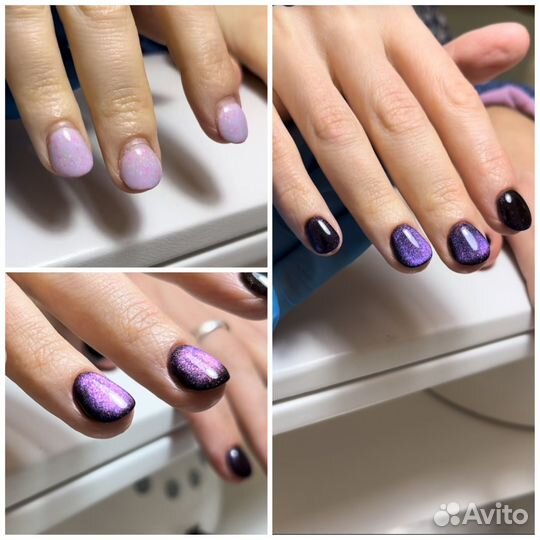 Маникюр с покрытием гель лак