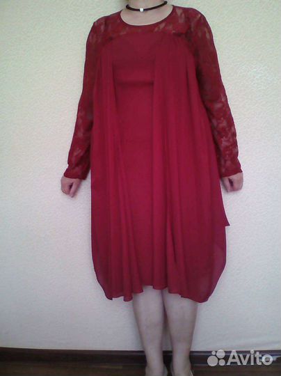 Красивое платье 52-54 р-ра