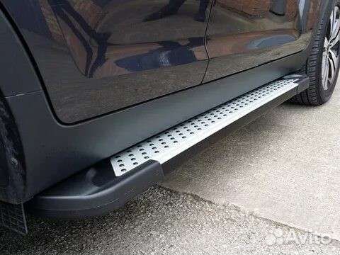 Подножки пороги Audi Q5 2018- н.в