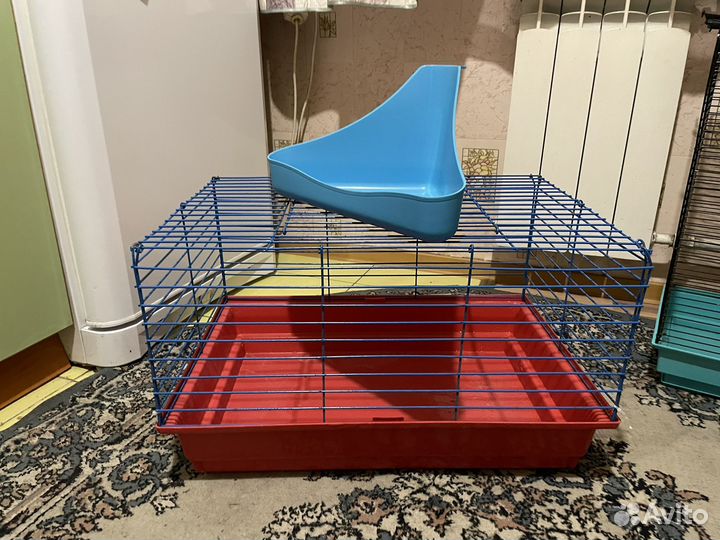 Клетка для кролика с лотком