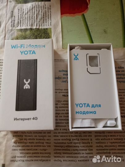 Usb модем 4g yota