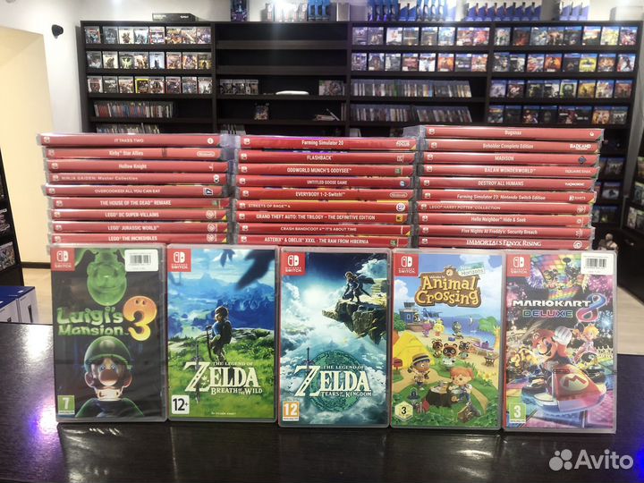 Игры для Nintendo Switch Новые и Б/У