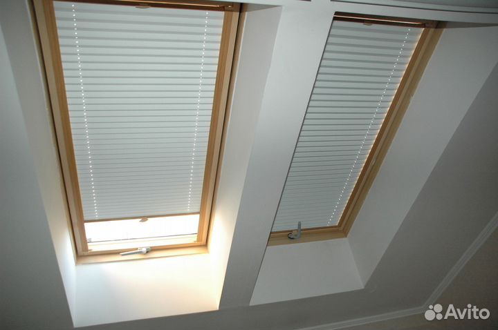 Плиссе жалюзи на мансардные окна Правдинск