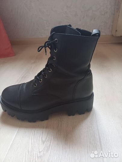 Ботинки 38р кожаные