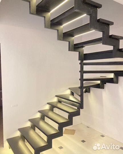 Подсветка лестницы с датчиками движения