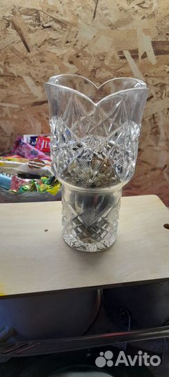 Ваза для цветов большая СССР