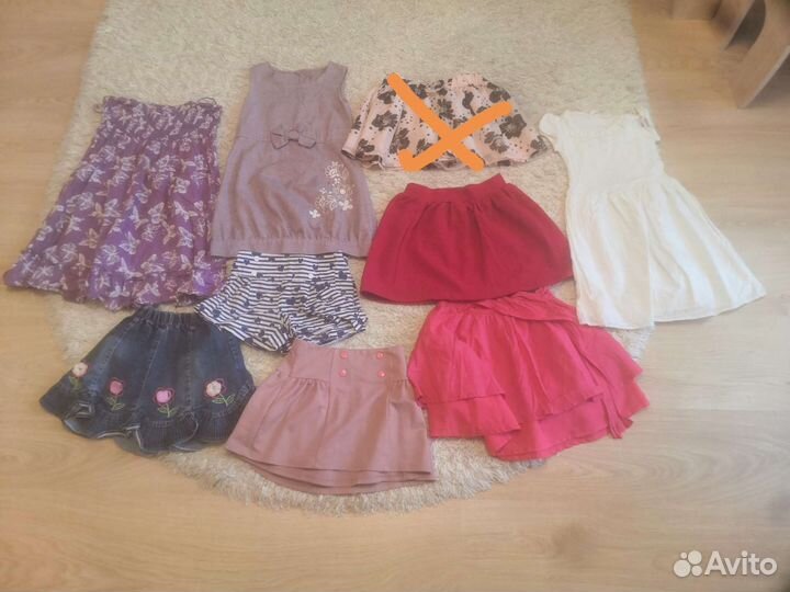 Одежда на девочку 116-128 размеры