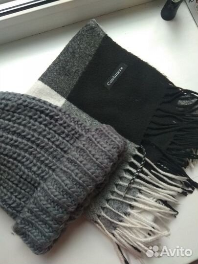 Шапка и палантин