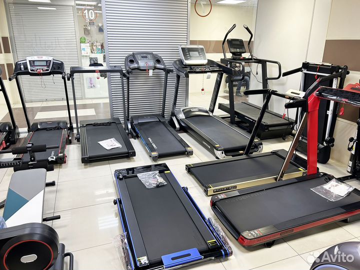 Беговые дорожки. Эллиптические и велотренажеры