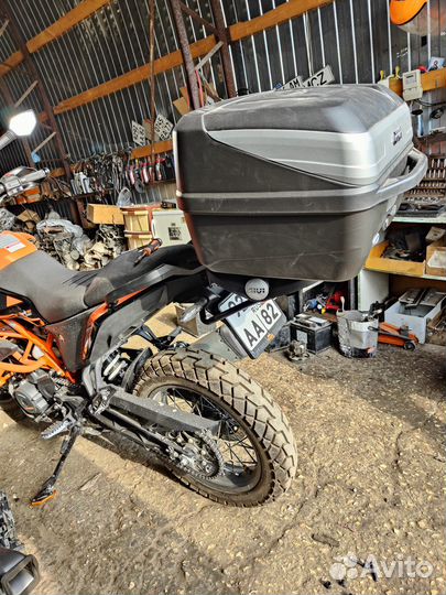 Ktm 390 adventure кофр центральный