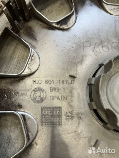 Колпак на skoda octavia r15