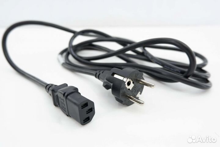 Кабель питания для оргтехники 2,5м. Евровилка-С13