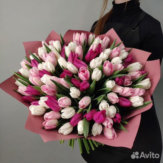 Тюльпаны к 8 марта