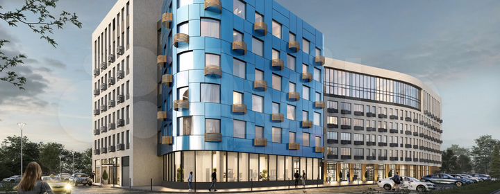 1-к. апартаменты, 26,8 м², 4/6 эт.