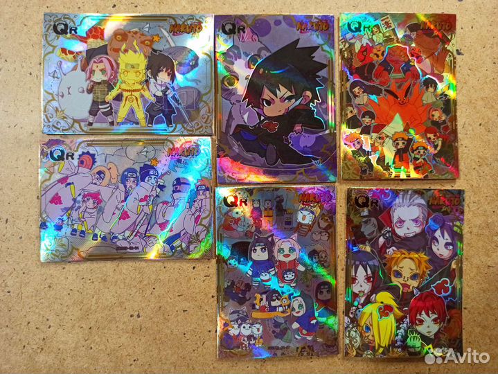 Карточки по Наруто