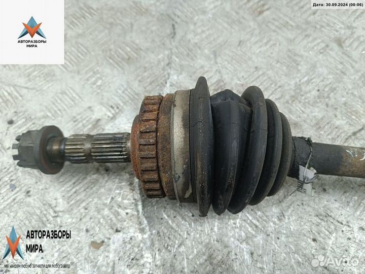Полуось передняя левая (приводной вал, ШРУС) Opel