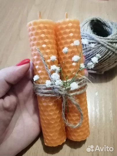 Свечи из вощины
