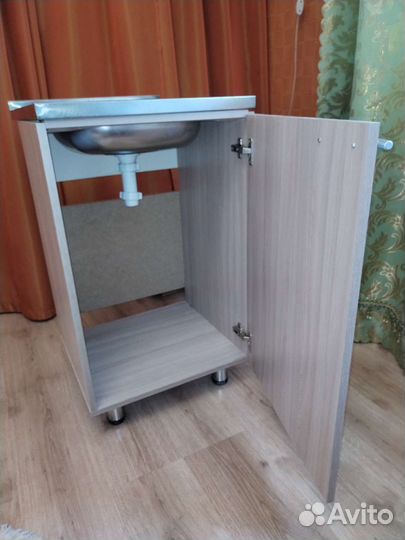 Раковина с тумбой, мойка